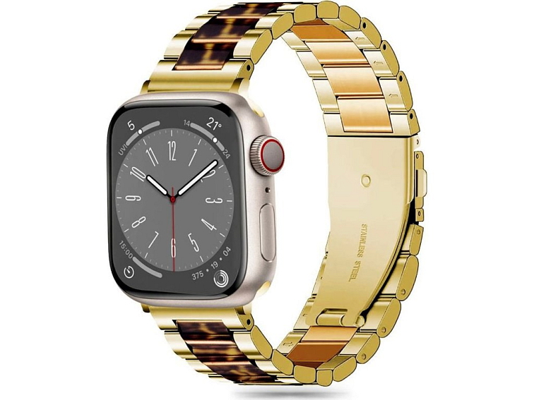 Pásek / řemínek pro Apple Watch 38mm / 40mm / 41mm / 42mm - Tech-Protect, Modern Leopard