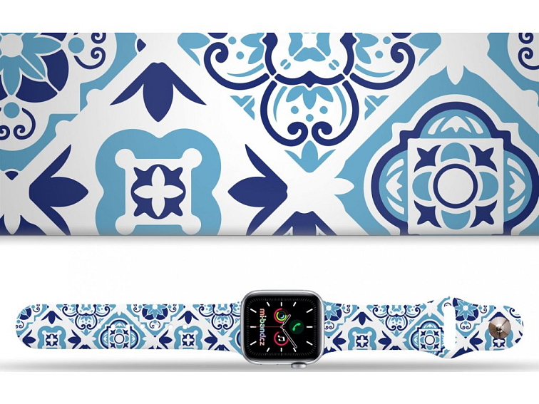 Apple watch řemínek Modrý porcelán