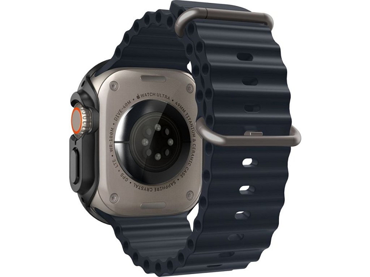 Pouzdro / kryt pro Apple Watch 49mm - Spigen, Thin Fit Black