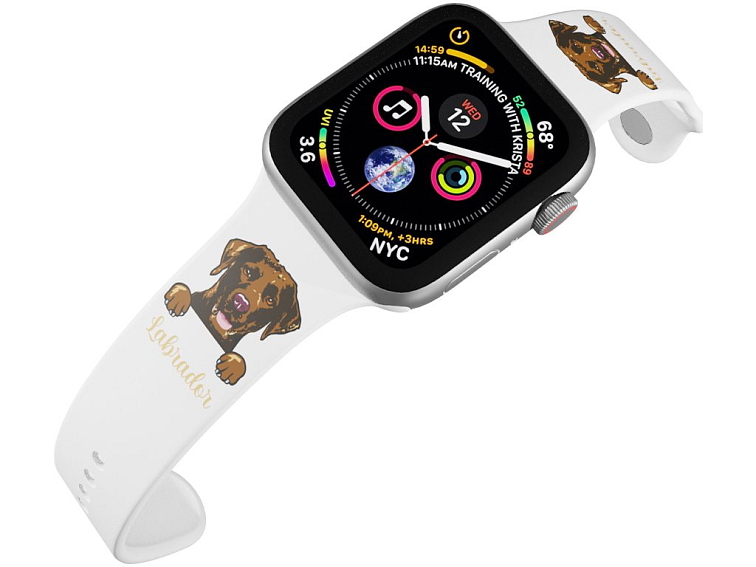 Apple watch řemínek Hnědý labrador