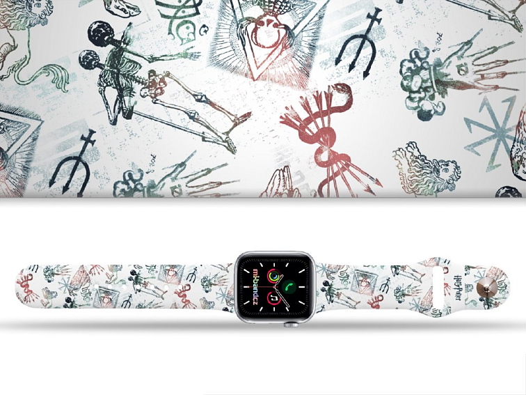 Apple watch řemínek Harry Potter - Symboly magie