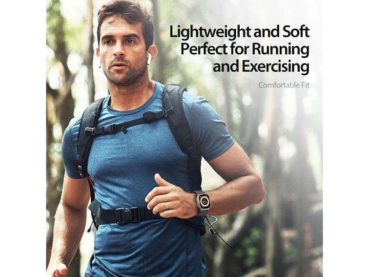 Řemínek na Apple Watch 38mm / 40mm / 41mm / 42mm - DuxDucis, YJ Blue/Black