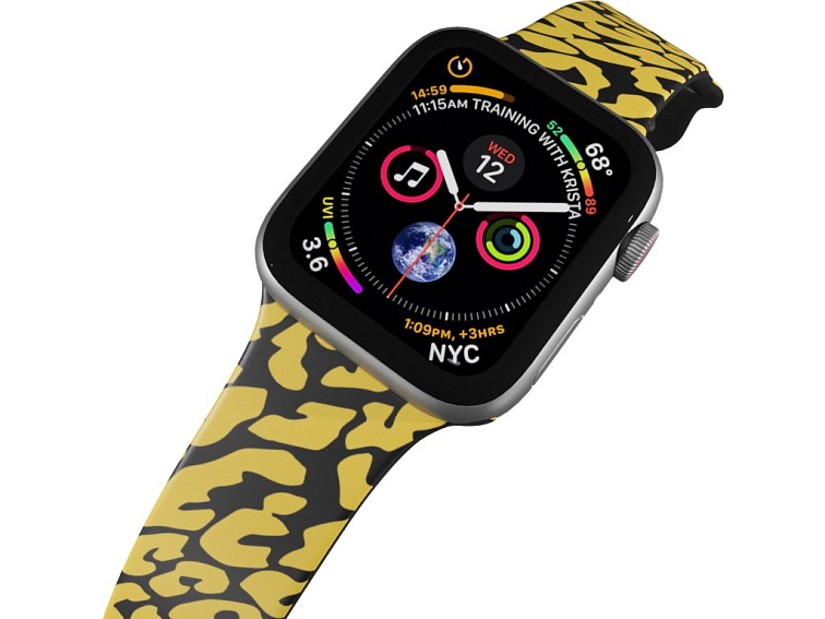 Apple watch řemínek Gepard zlatý