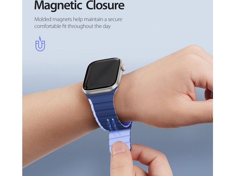 Řemínek na Apple Watch 44mm / 45mm / 46mm / 49mm - DuxDucis, LD Blue