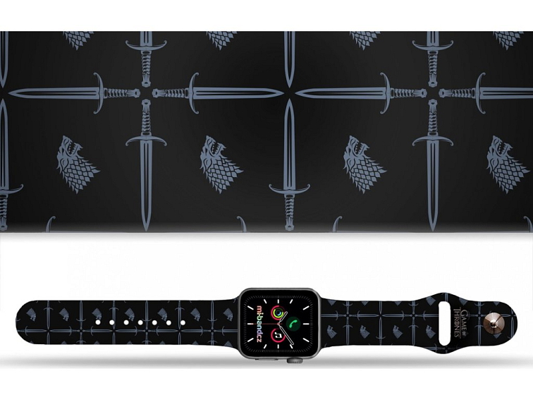 Apple watch řemínek GOT 13 - rod starků 3