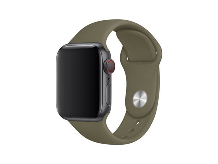Jednobarevný řemínek pro Apple Watch - Khaki