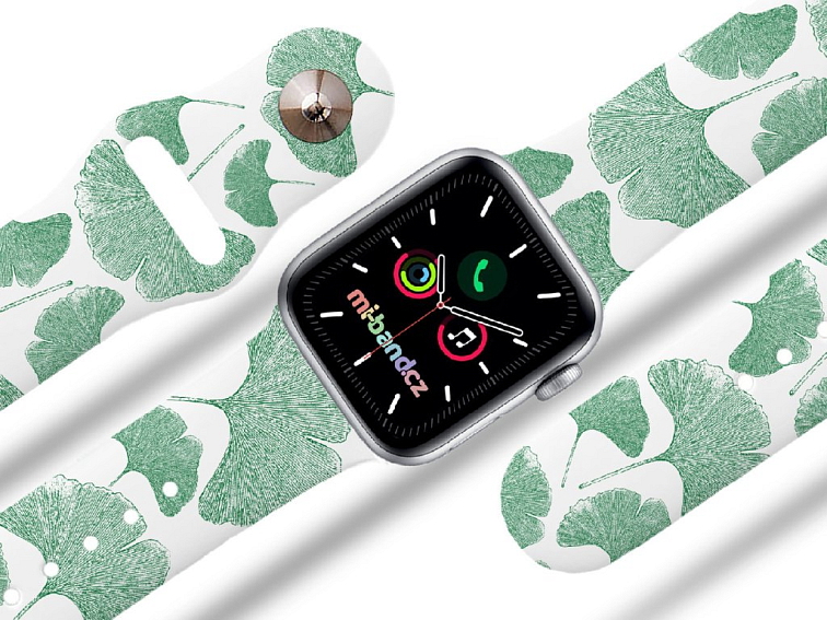Apple watch řemínek Ginkgo biloba