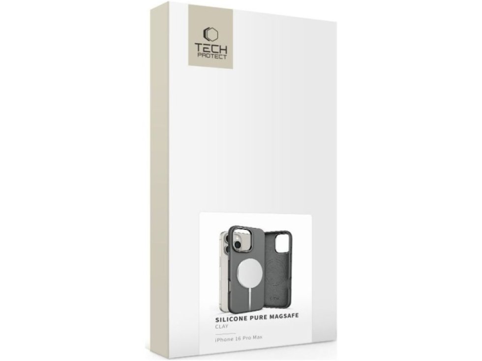 Ochranný kryt na iPhone 16 Pro MAX - Tech-Protect, Pure MagSafe Clay