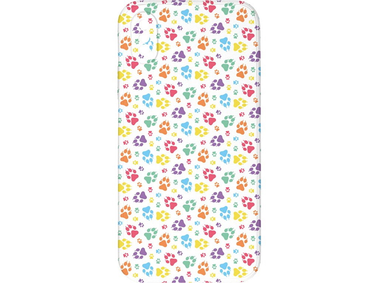 Kryt Barevné tlapičky pro iPhone X/XS