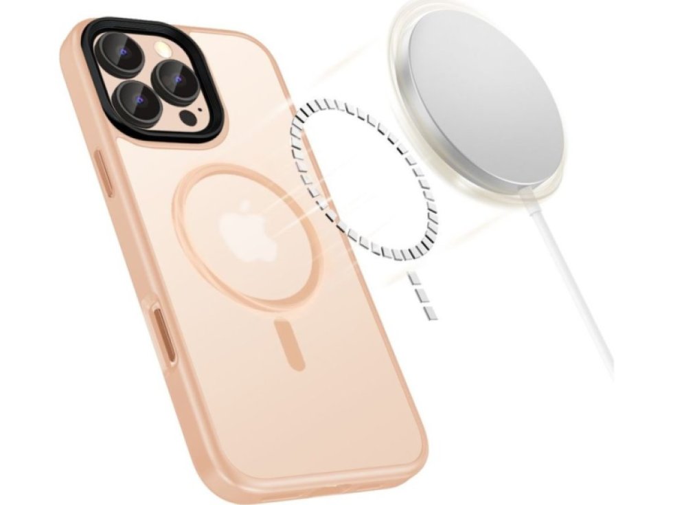 Ochranný kryt na iPhone 16 Pro MAX - Tech-Protect, Magmat MagSafe Desert