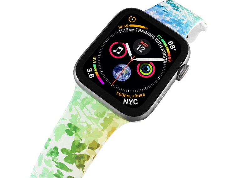 Apple watch řemínek Květy pod vodou