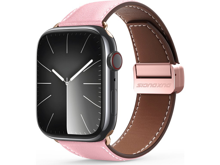 Řemínek na Apple Watch 44mm / 45mm / 46mm / 49mm - DuxDucis, YA Pink