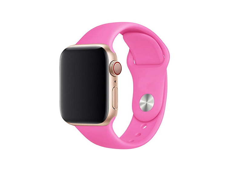 Jednobarevný řemínek pro Apple Watch - Barbie
