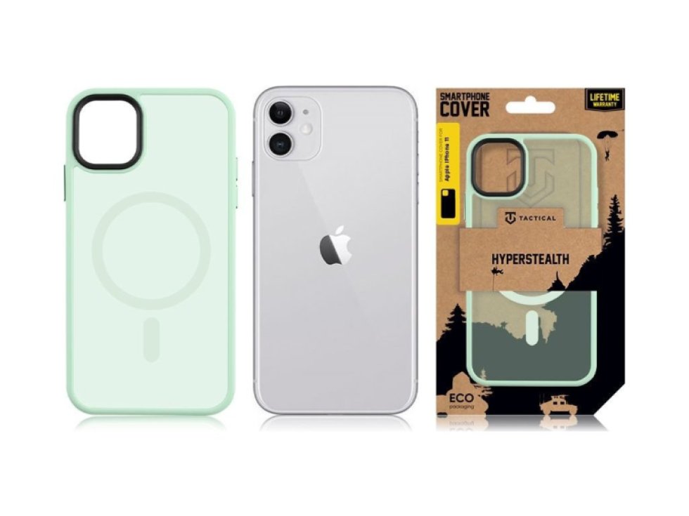 Ochranný kryt pro iPhone 11 - Tactical, MagForce Hyperstealth Beach Green