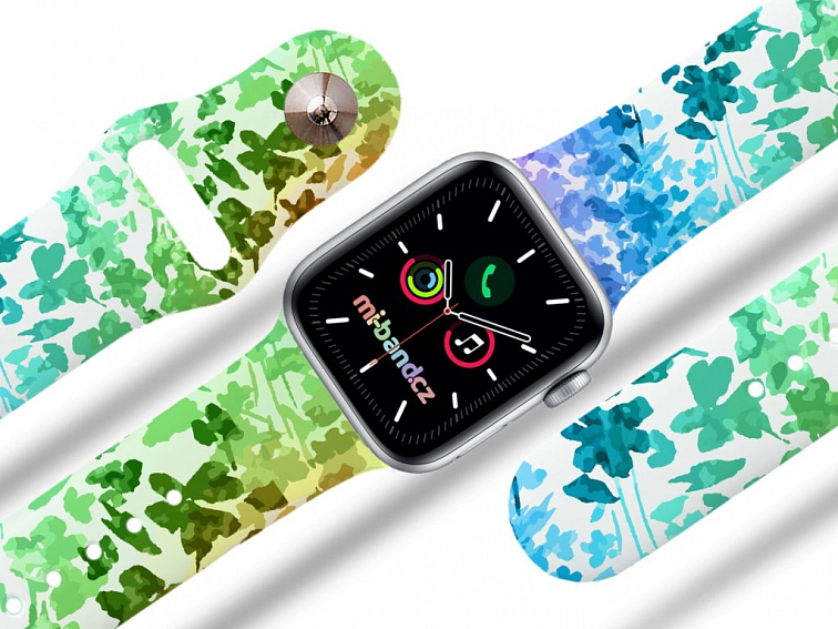 Apple watch řemínek Květy pod vodou
