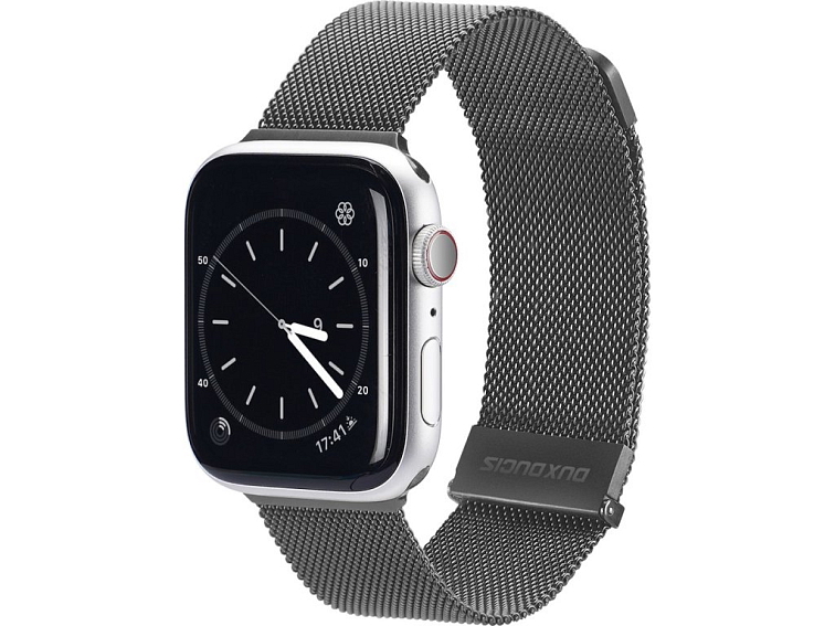 DuxDucis Řemínek pro Apple Watch 38mm / 40mm / 41mm / 42mm - DuxDucis, Milanese Gungrey