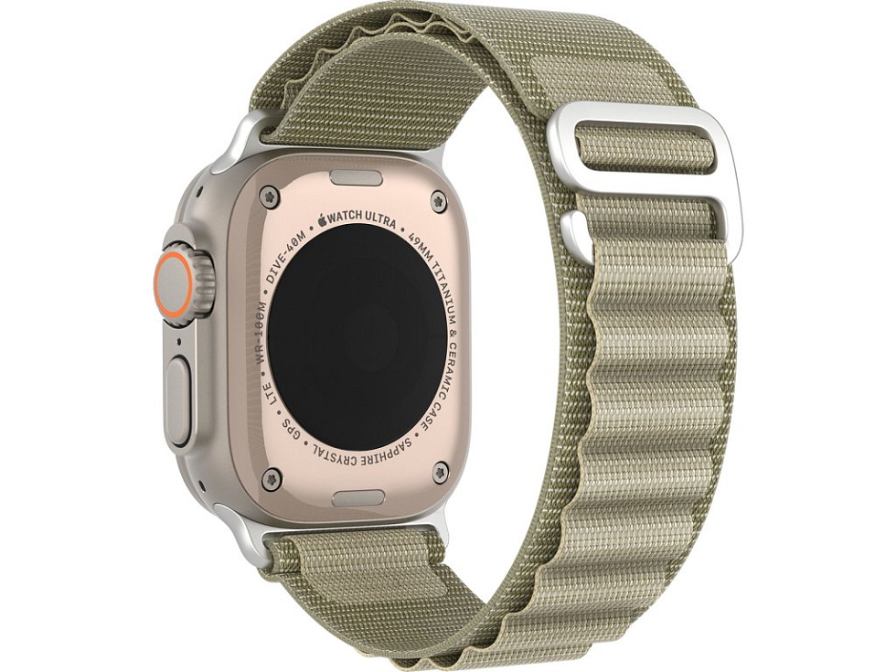 Řemínek pro Apple Watch 44mm / 45mm / 46mm / 49mm - DuxDucis, GS Olive