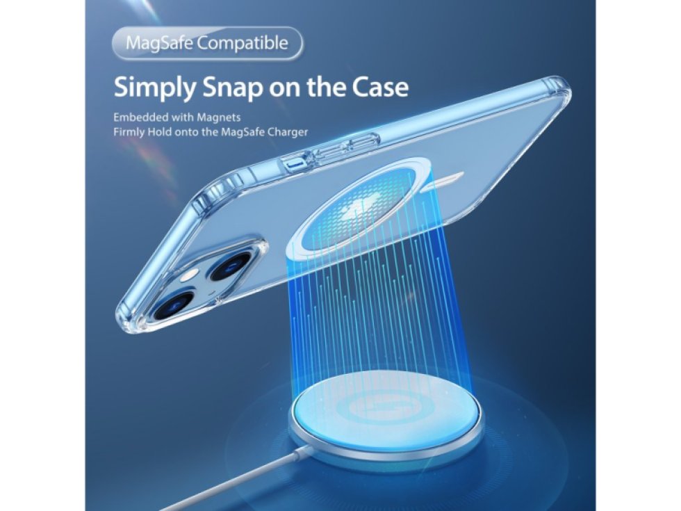 Ochranný kryt pro iPhone 14 PLUS - DuxDucis, Clin Case with MagSafe