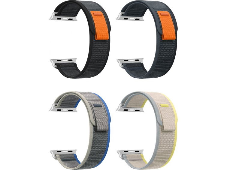 Nylonový řemínek se stahovacím poutkem pro Apple Watch 42/44/45/46/49mm