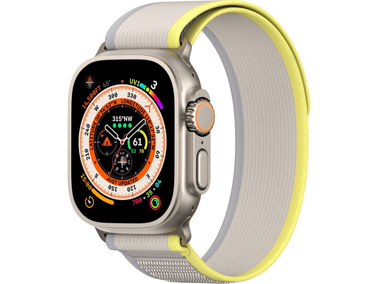 Řemínek na Apple Watch 38mm / 40mm / 41mm / 42mm - DuxDucis, YJ Yellow/Beige