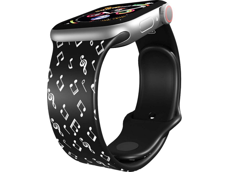 Apple watch řemínek Hudební noty