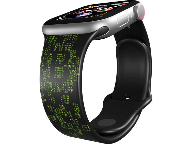 Apple watch řemínek Matrix bitcoin