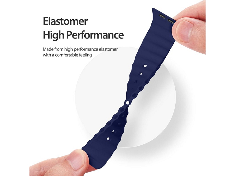 Řemínek pro Apple Watch 38mm / 40mm / 41mm / 42mm - DuxDucis, OceanWave Blue