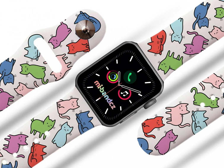 Apple watch řemínek Kočičí svět