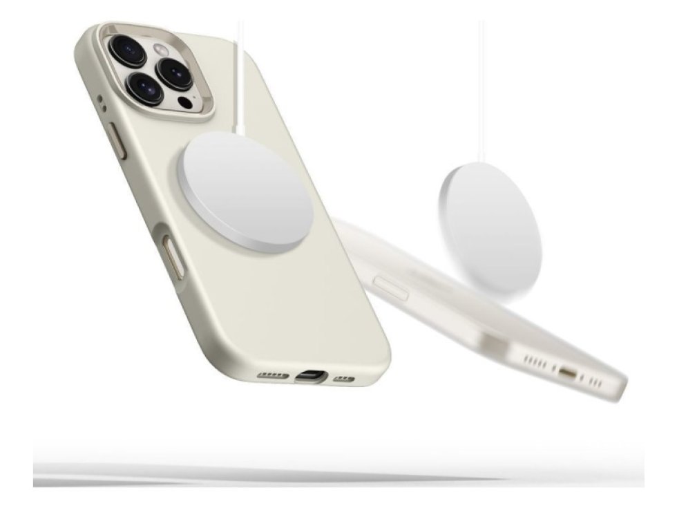 Ochranný kryt na iPhone 16 Pro - Tech-Protect, Pure MagSafe Cosmic Latte