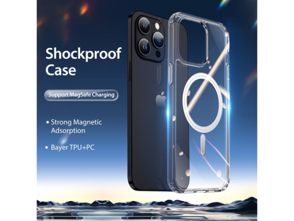 Ochranný kryt na iPhone 15 Pro - DuxDucis, Clin Case with MagSafe
