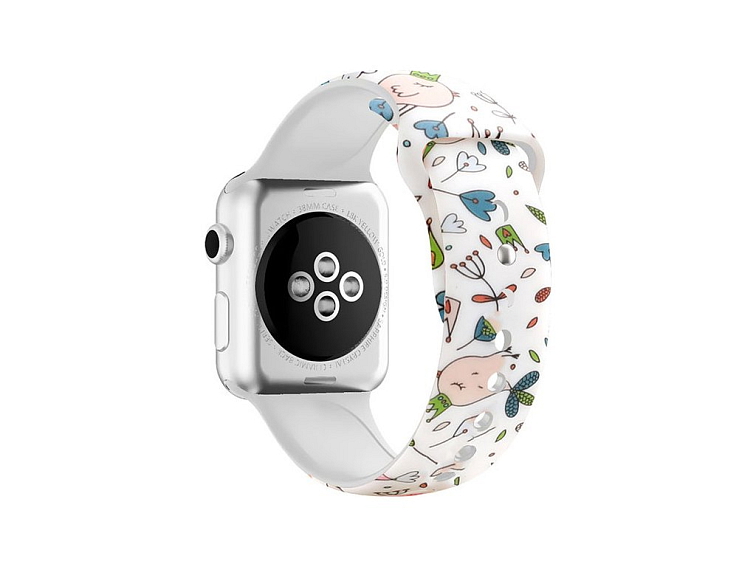 Řemínek s potiskem pro Apple Watch - Pohádkový