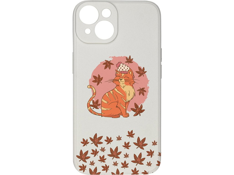 Kryt Kočka v listí pro iPhone 15