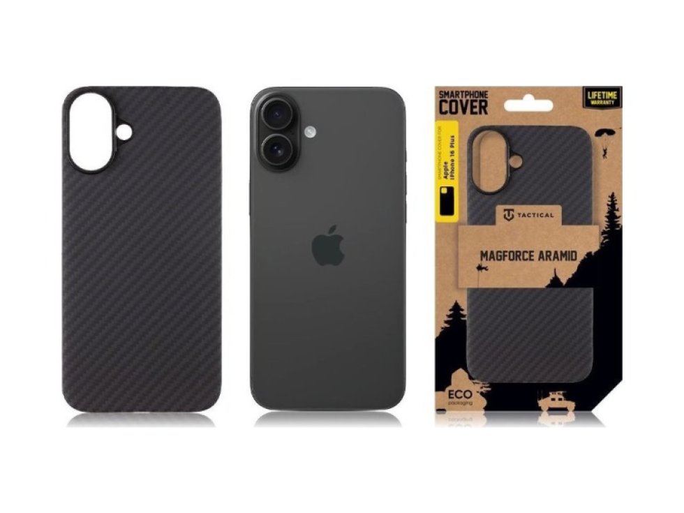 Ochranný kryt na iPhone 16 PLUS - Tactical, MagForce Aramid
