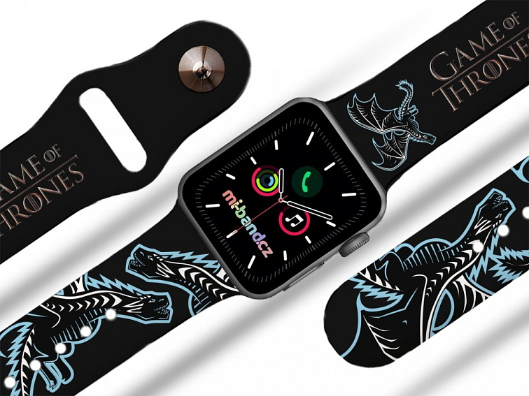Apple watch řemínek GOT 10 - Ledový Viserion