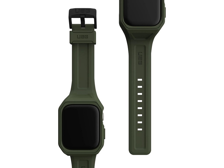 Spigen Rugged Armor Pro pro Apple Watch 44mm / 45mm 062CS25324 černá