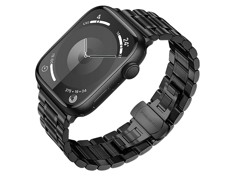 Řemínek na Apple Watch 38mm / 40mm / 41mm / 42mm - Hoco, WA32 Grand Black