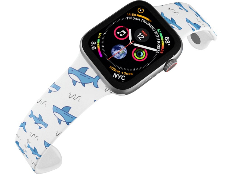 Apple watch řemínek Žraloci