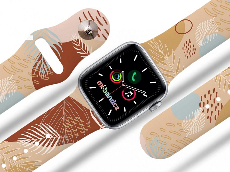 Apple watch řemínek Listí