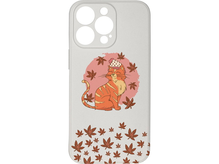 Kryt Kočka v listí pro iPhone 12 Pro