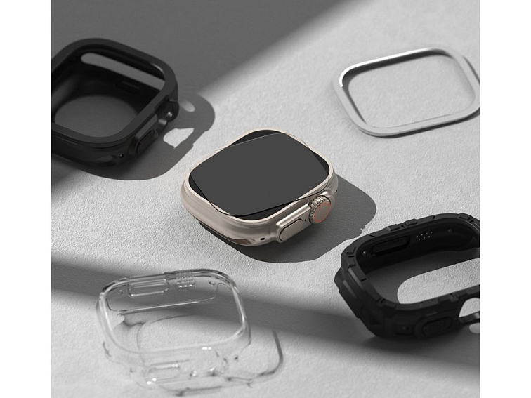 Ochranné tvrzené sklo pro Apple Watch 49mm - Ringke, ID FC (4ks)