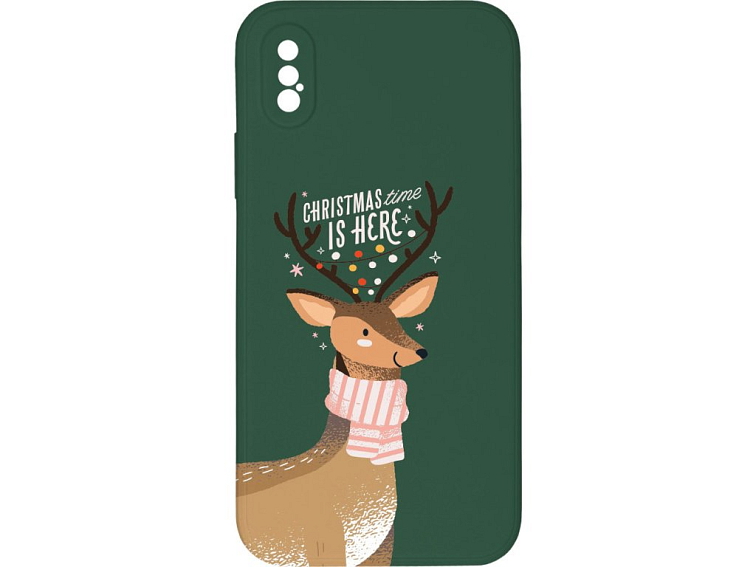 Kryt Vánoční sobice pro iPhone X/XS