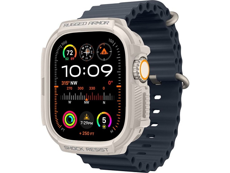 Rugged Armor pro Apple Watch 44mm / 45mm 062CS24469 černá