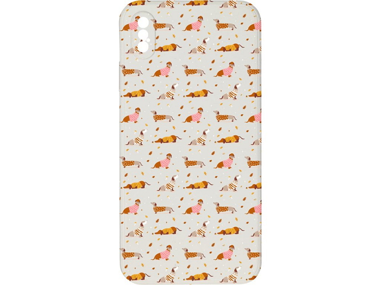 Kryt Jezevčíci ve svetru pro iPhone XS Max