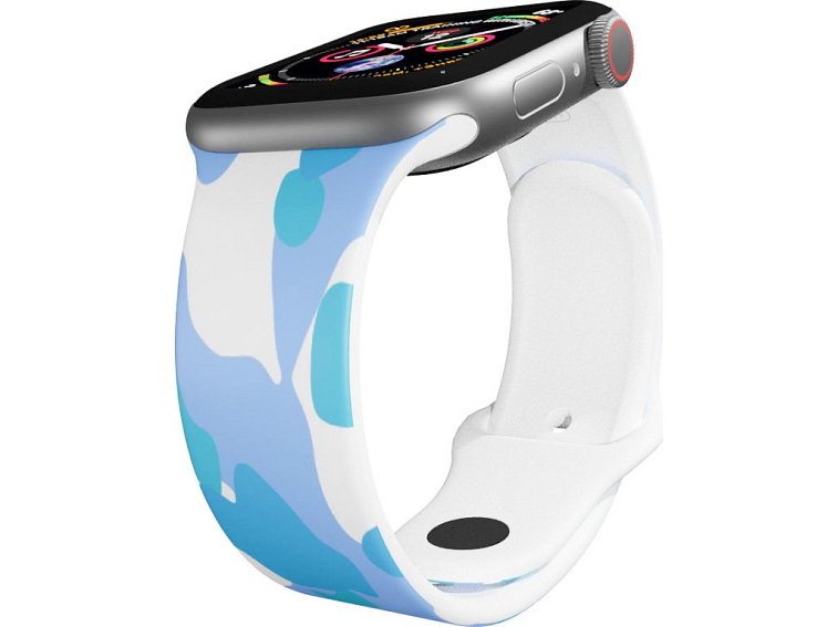 Apple watch řemínek Maskáč modrý