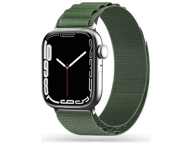 Řemínek pro Apple Watch 44mm / 45mm / 46mm / 49mm - Tech-Protect, Nylon Pro Military Green