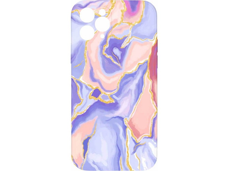 Kryt Fialovo růžový mramor pro iPhone 11 Pro Max