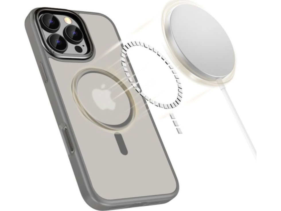 Ochranný kryt na iPhone 16 Pro MAX - Tech-Protect, Magedge MagSafe Titanium