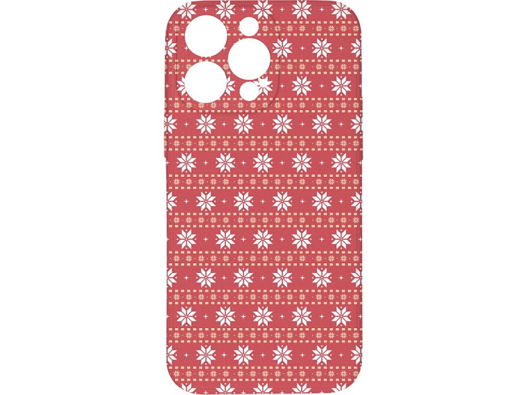 Kryt Malované vločky pro iPhone 15 Pro Max