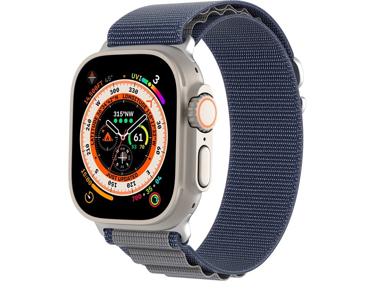Řemínek pro Apple Watch 44mm / 45mm / 46mm / 49mm - DuxDucis, GS Blue