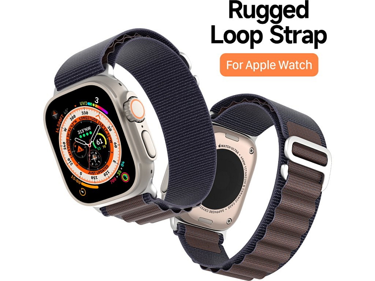 Řemínek pro Apple Watch 44mm / 45mm / 46mm / 49mm - DuxDucis, GS Indigo